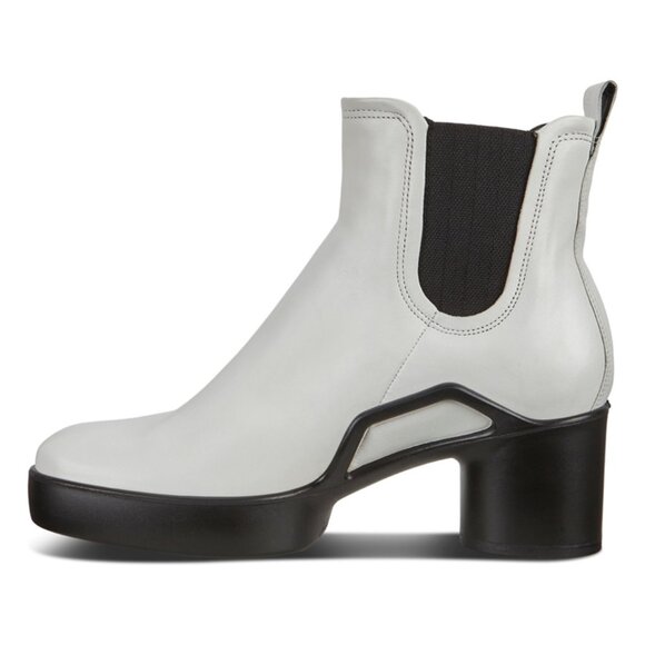 Ecco Mod Sculpted Motion Bootie White - Size EU 38/US 8-7.5 - Picture 2 of 8